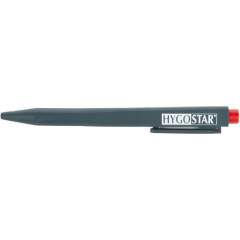 FRANZ MENSCH 85569. Hygostar ballpoint pen "detect", detectable, with clip, writing colour: red, body colour: graphite