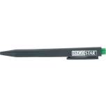 FRANZ MENSCH 85570. Hygostar ballpoint pen "detect", detectable, with clip, writing colour: green, body colour: graphite