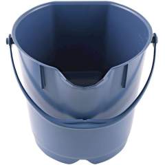 FRANZ MENSCH 85585. HygoClean bucket 9l, blue, detectable, PP up to 120°C heat resistant, 280*300*280mm