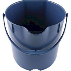 FRANZ MENSCH 85587. HygoClean bucket 15l, blue, detectable, PP heat resistant up to 120°C, 340*350*330mm