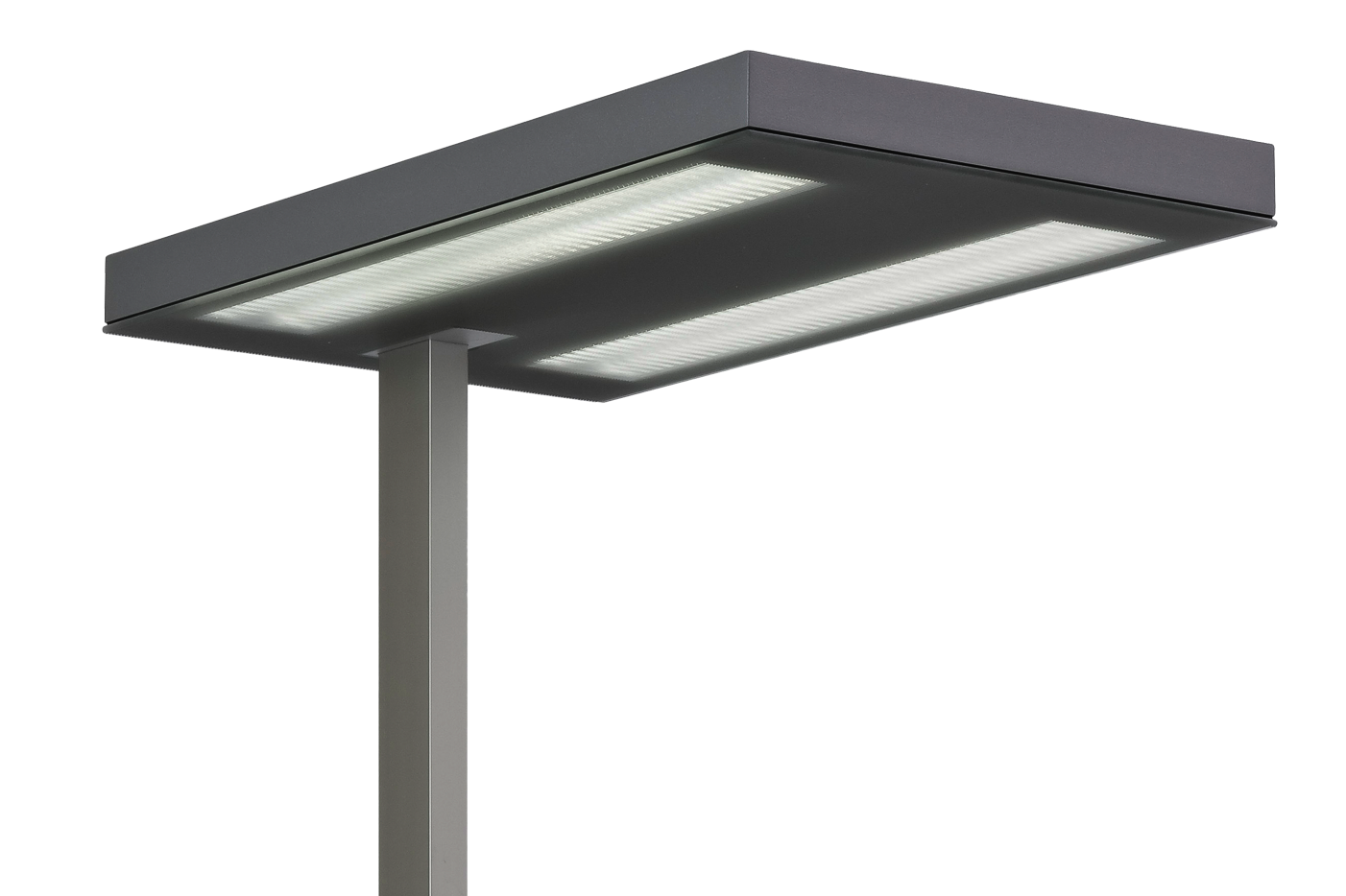 Glamox LFRF2105041. Stehleuchten FREE-F2100 GR LED 14400 HFDd 840 SD CP2 PR/GL