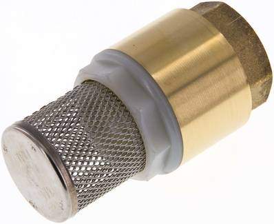 FU 10 MS. Fußventil (leicht) G 1", Messing