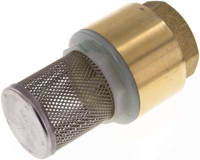 FU 114 MS. Fußventil (leicht) G 1-1/4", Messing