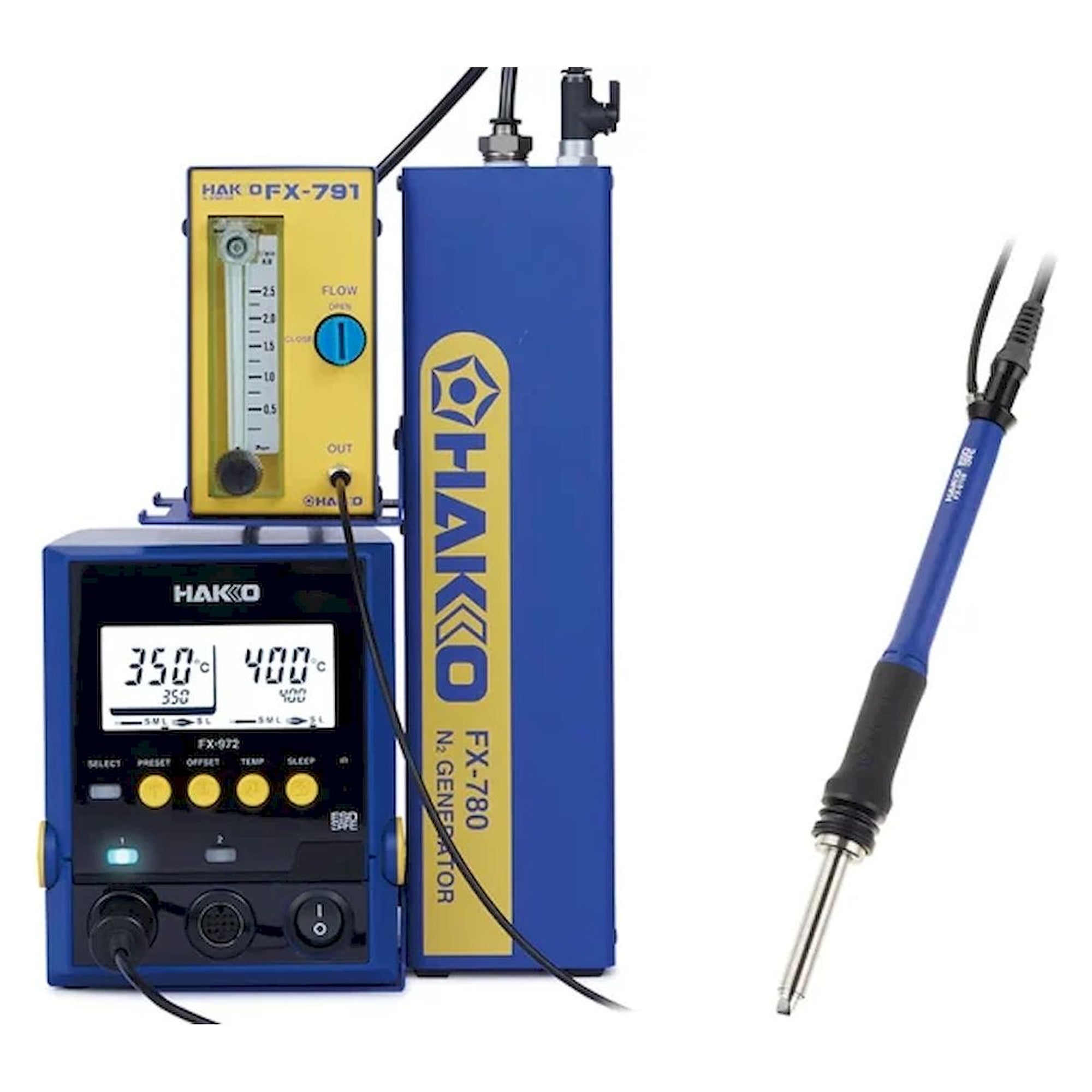 2-Port-Lötstation 200W - Hakko FX-972-31