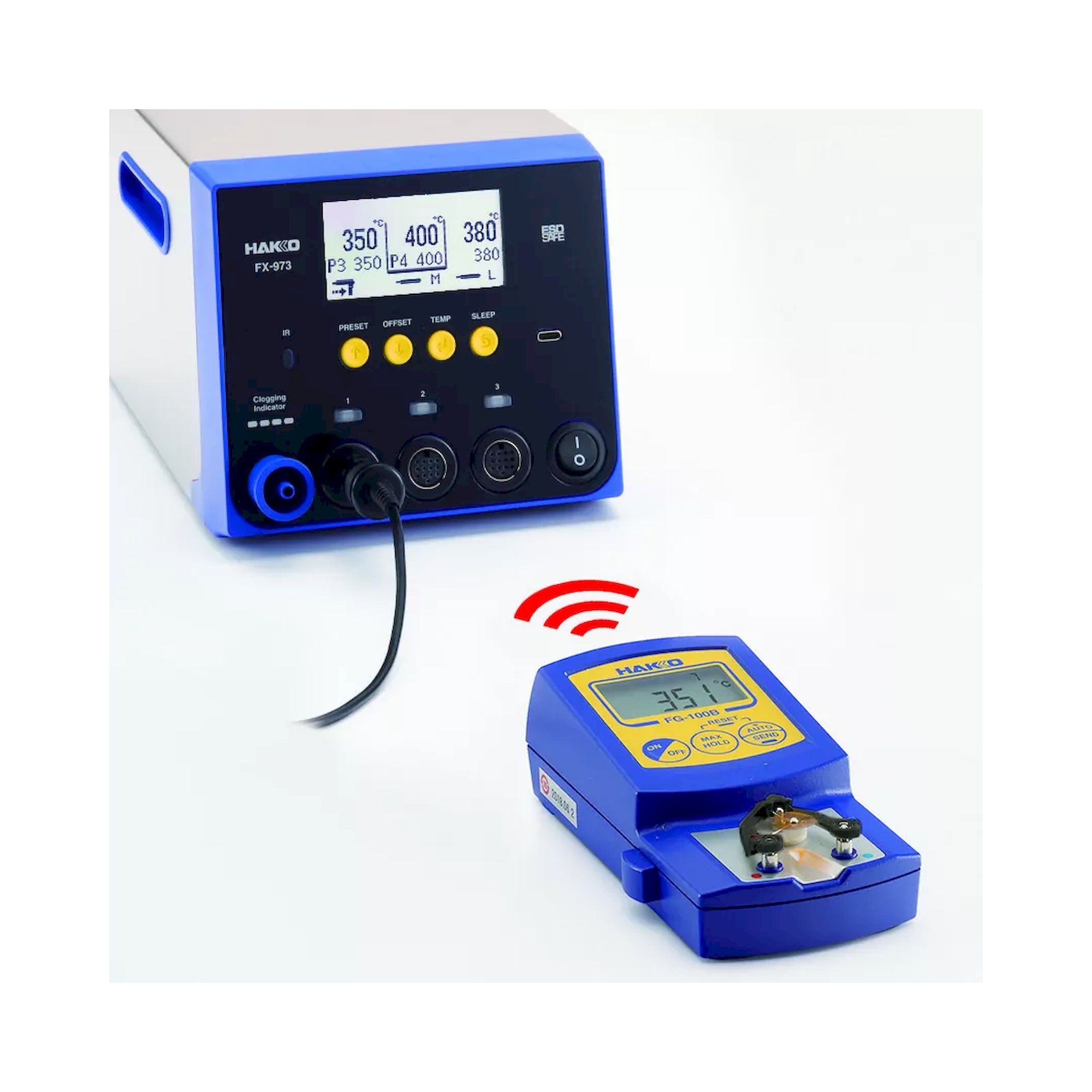 3-Port-Rework-Station 400W - Hakko FX-973