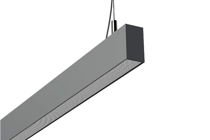 Glamox FXX589438. Interior General Lighting FX35-P1512 0/100 AL 2300 DALI 840 C2.5 MP