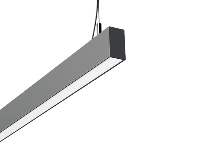 Glamox FX35-P1012 LED luminaire, 2200 lm, 4000 K, switchable