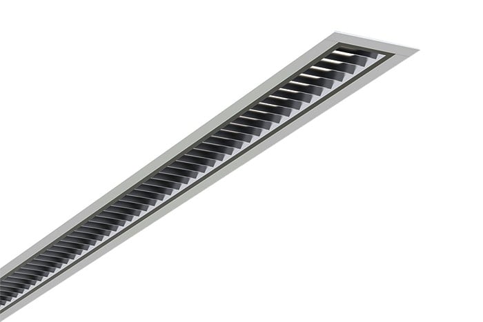 Glamox FX45-R1019 recessed luminaire, 2500 lm, 4000 K, switchable