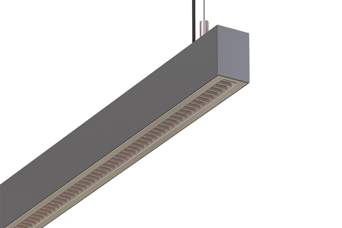 Glamox FXX589328. Interior General Lighting FX45-P1006 0/100 AL 2500 HF 840 C2.5 SMP