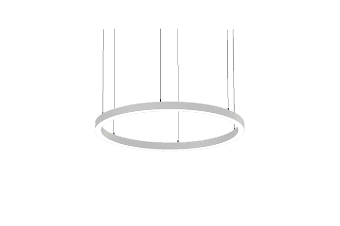 Glamox FXX111885. Interior General Lighting FX65 FLOW-P1500 WH 13000 HF 840 PRE C2.5 OP