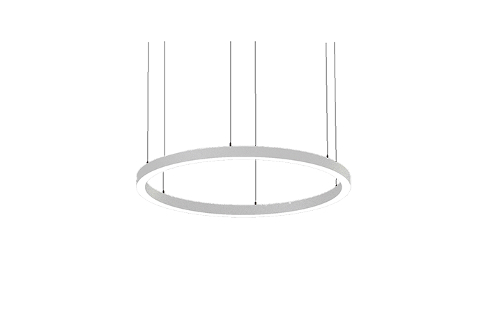 Glamox FXX134924. Innenraumleuchten FX65 FLOW-P1500 40/60 WH 15100 DALI 840 PRE C2.5 MP