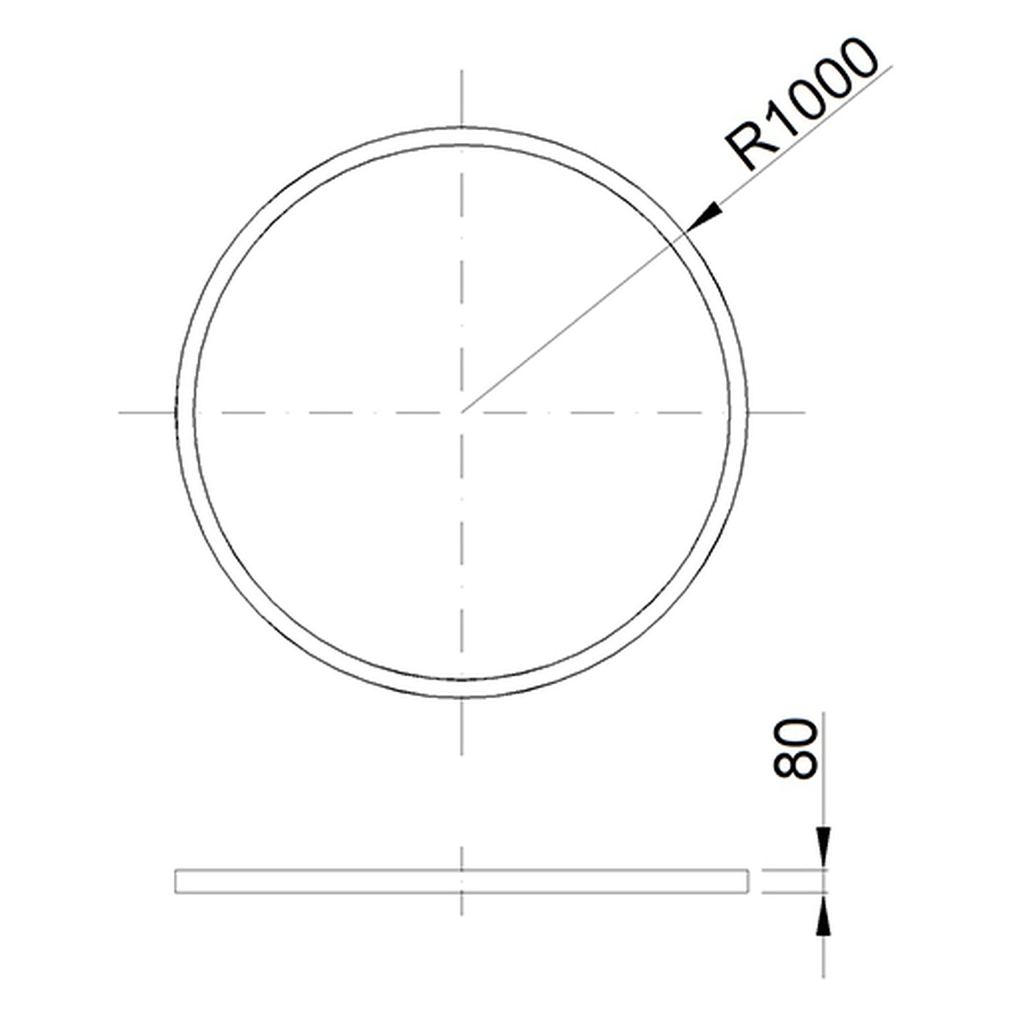 Glamox FX65 luminaire décoratif, 18400 lm, 4000 K, à gradation DALI