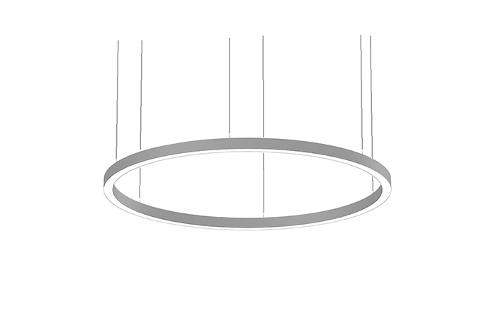 Glamox FXX111866. Innenraumleuchten FX65 FLOW-P2000 WH 12000 HF 840 PRE C5 OP