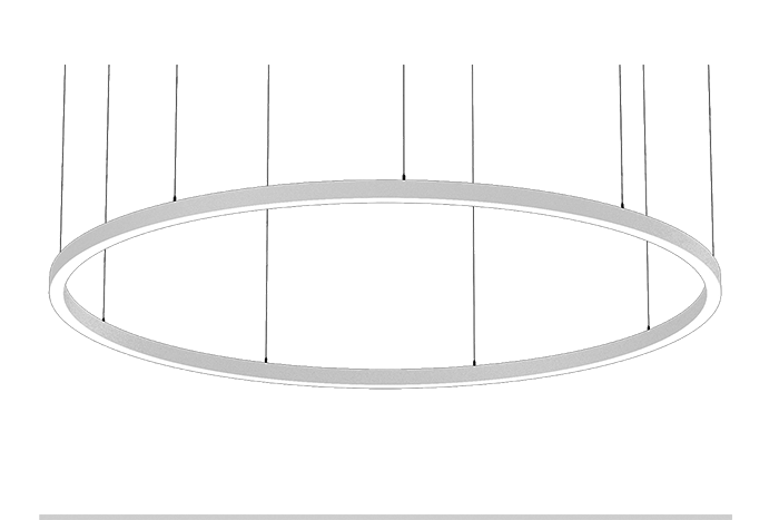 Glamox FXX111873. Innenraumleuchten FX65 FLOW-P3000 WH 18000 HF 840 PRE C5 OP