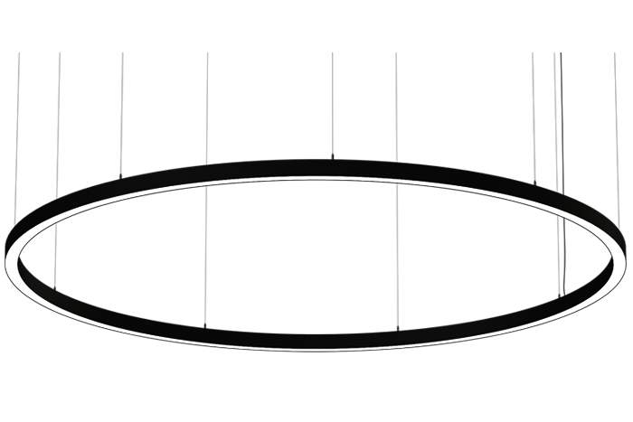 Glamox FXX110680. Innenraumleuchten FX65 FLOW-P3000 BL 27000 DALI 840 PRE C5 OP