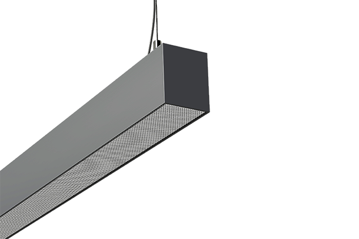 Glamox FXX589247. Innenraumleuchten FX65-P1015 0/100 AL 3000 HF 840 C2.5 MP/PC