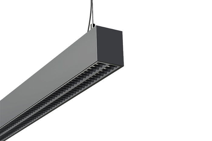 Glamox FXX589272. Innenraumleuchten FX65-P2006 0/100 AL 8000 DALI 840 C2.5 SMP