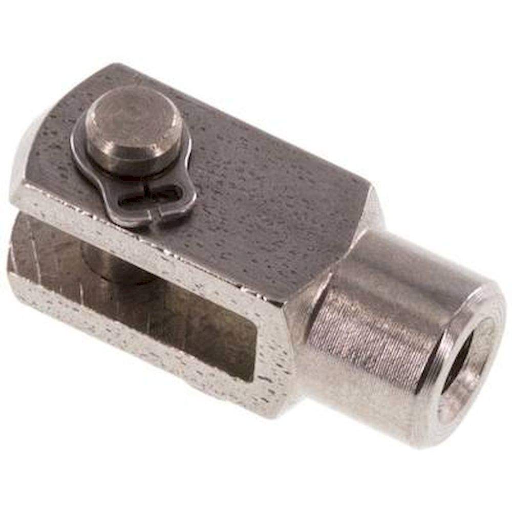 GAK 8/10 ES. Yoke with bolts M 4, 1.4305