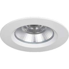 Glamox 1810172. Downlight O69-R140 LED 2500 HF 830 MB WH