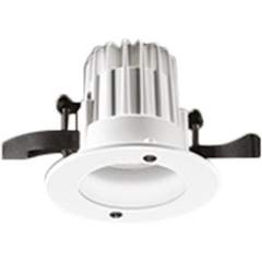 Glamox 536011. Downlight O67-R105 LED 1000 HF 840 WB WH