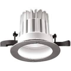 Glamox 536015. Downlight O67-R135 LED 1500 HF 840 WB S