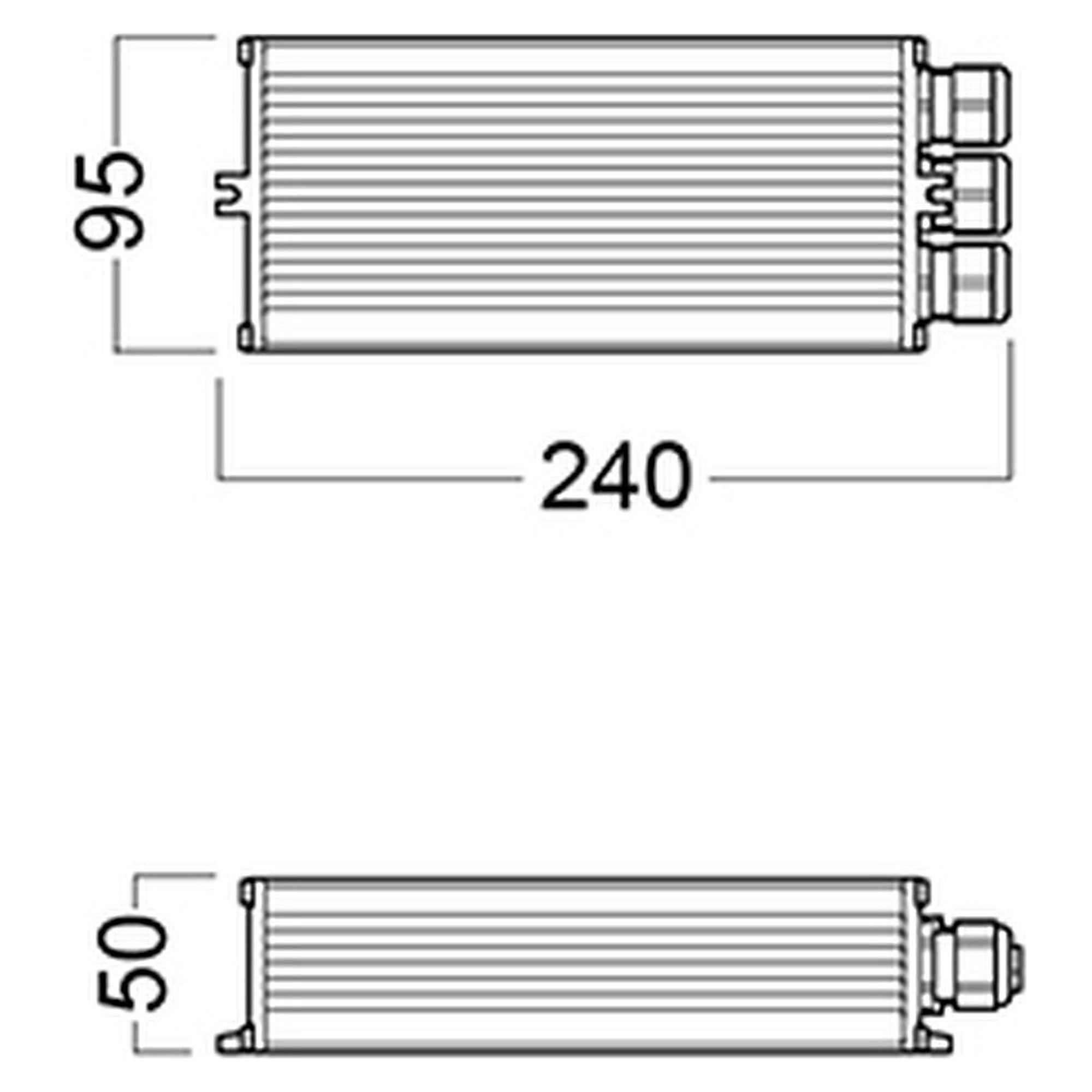 Glamox PSU 17W/24VDC 1-10V/SD IP67 CLII