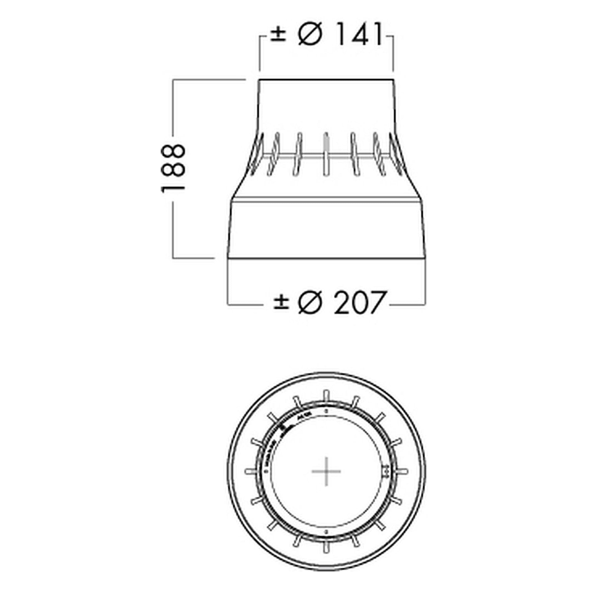 Glamox O87-R145 MOUNTING BOX 188