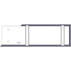 Glamox 815406509. Innenraumleuchten C65-S FR Type I 1500 kurz