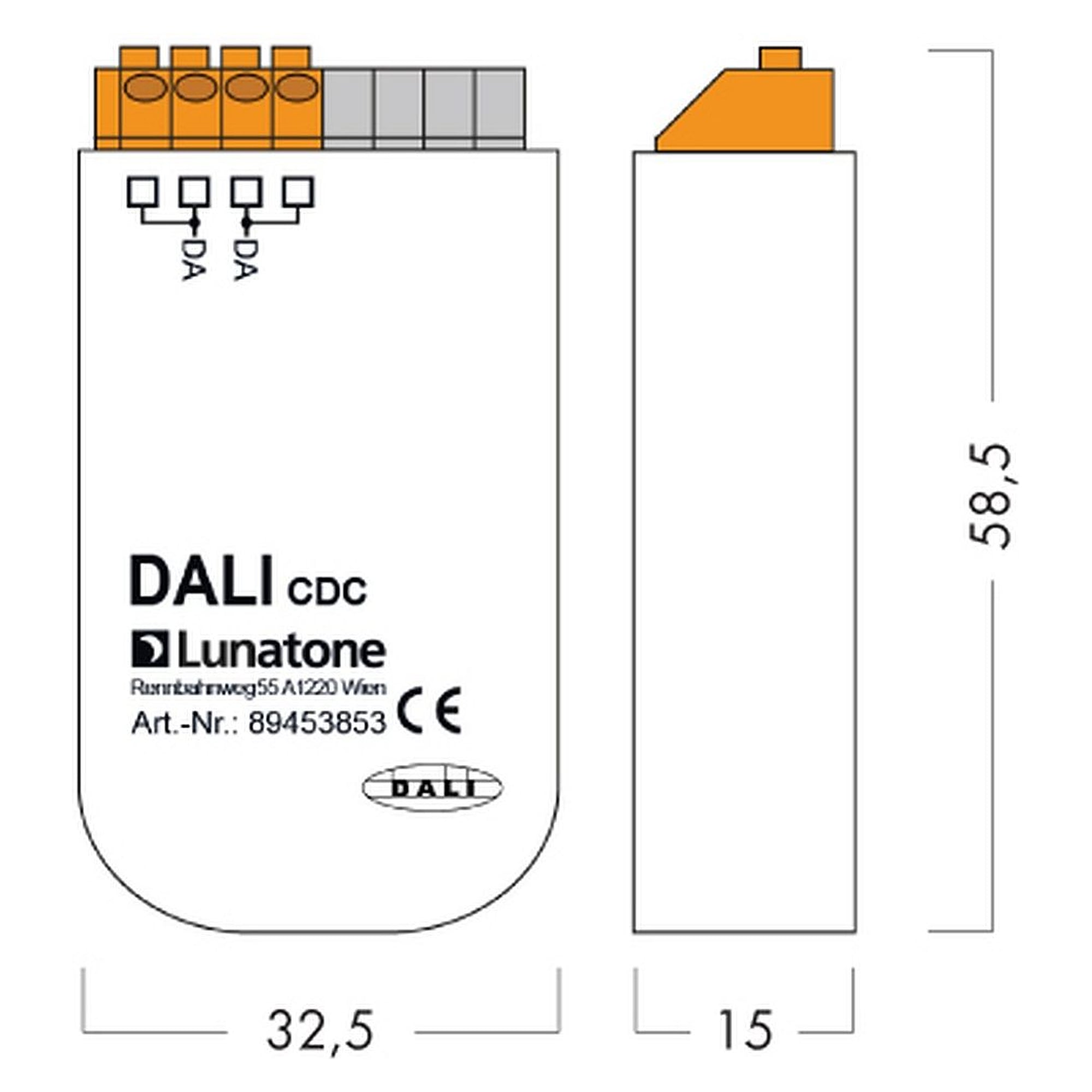 Glamox LMS DALI CCT TIMER TYPE CDC