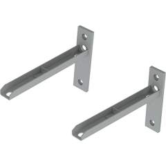 Glamox C50509311. C50 WALL BRACKET (2pcs) GR L=200mm