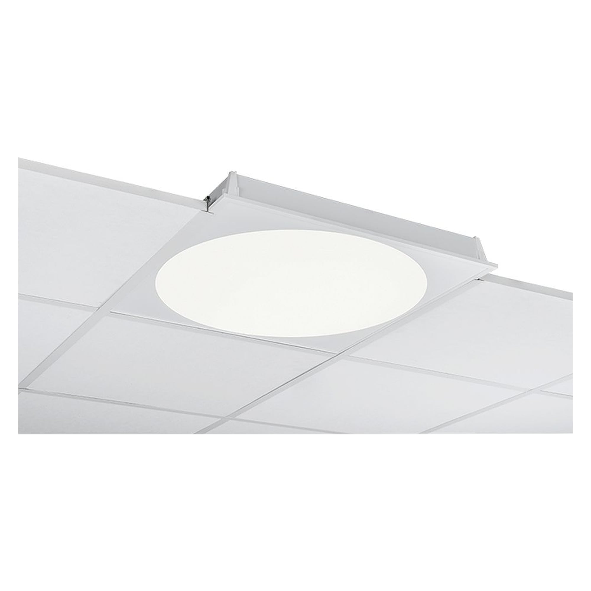 Glamox C90-R625x625 luminaire d'intérieur, 3817 lm, 3000 K, commutable