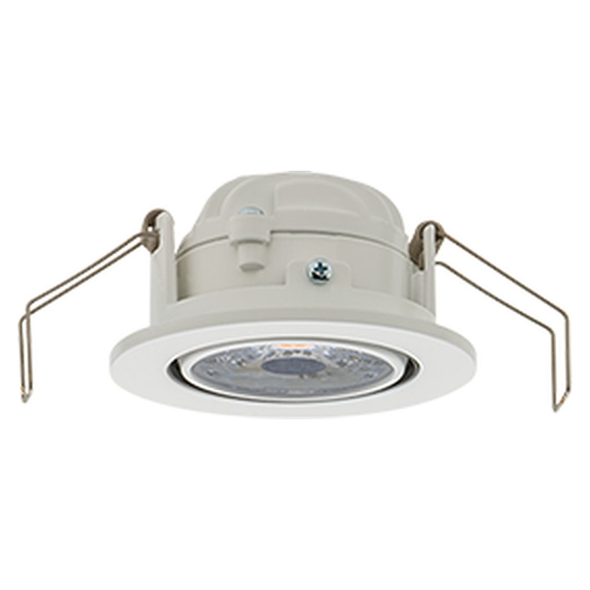 Glamox D40-R70A downlight, 469 lm, 3000 K, sur secteur
