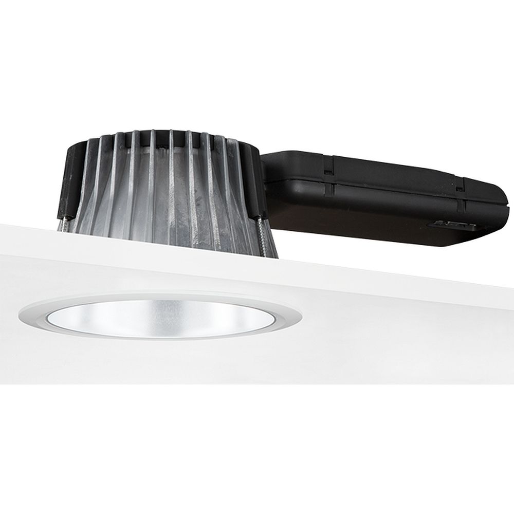 Glamox D70554457. Downlights Beleuchtung D70-R195 LED 2200 HF 840 LI SM/WH
