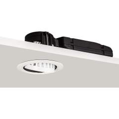 Glamox D70523490. Downlights D70-R108 LED 1400 DALI 830 MB SM/WH