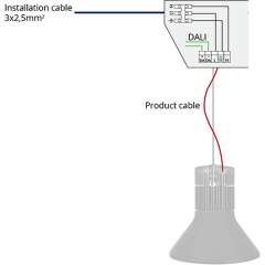 Glamox EXT001001. Light Control LMS EXT CHW-SEN M20