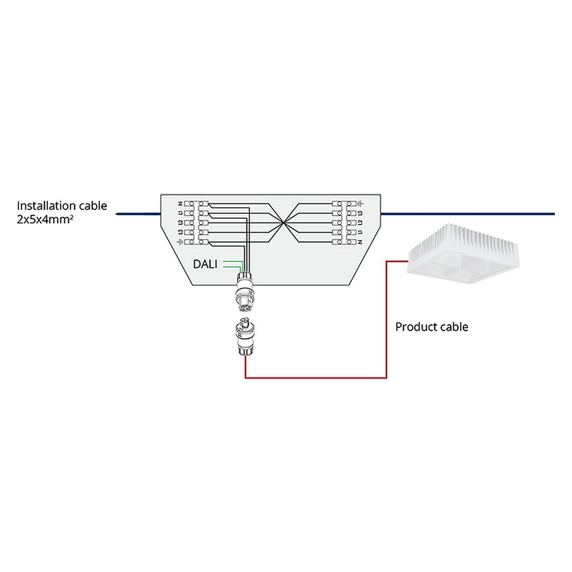 Glamox LMS EXT CHW-SEN QW TW M25