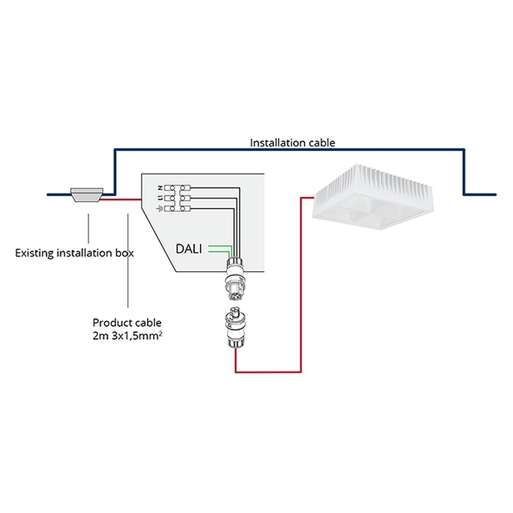 Glamox LMS EXT CHW-SEN QW C2