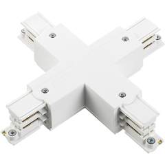 Glamox GTS38-3. PRO TRACK X-CONNECTOR WHITE