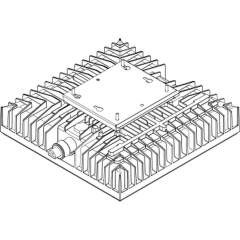 Glamox I85000001. I85 LOW CEILING BRACKET Z