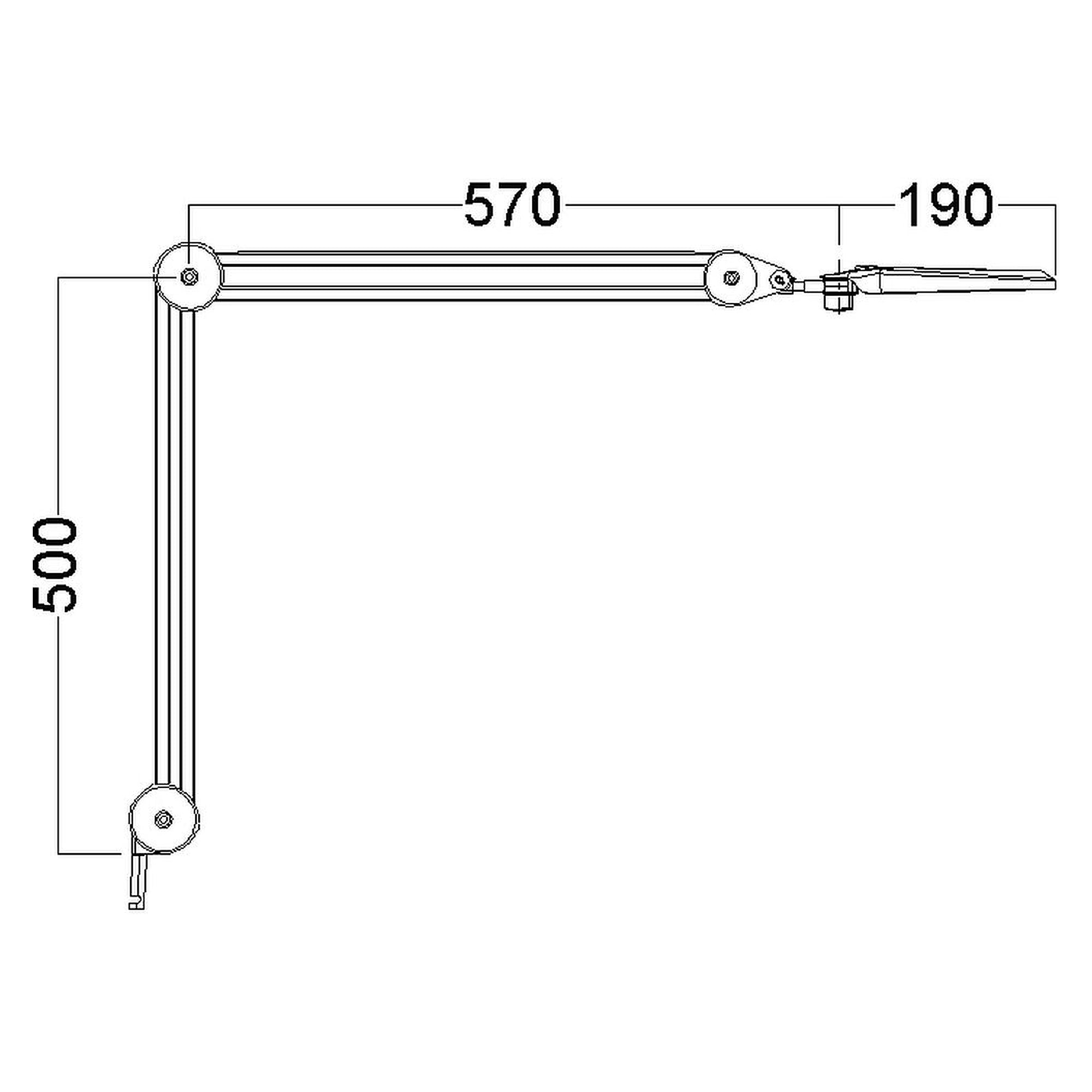 Glamox LFM LED-Leuchte, 686 lm, 4000 K