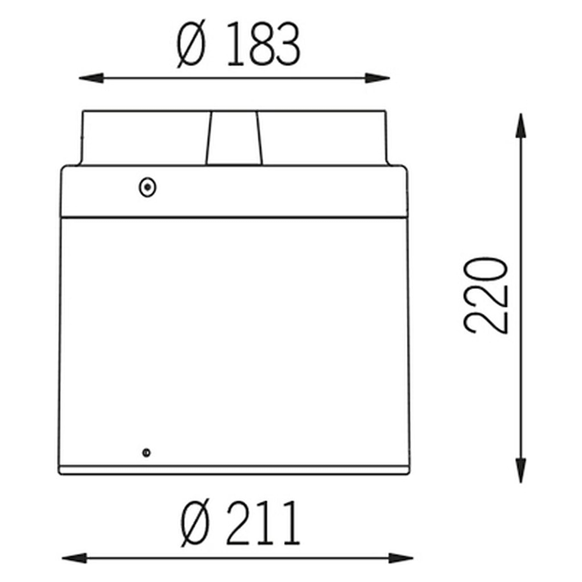 Glamox O68-S210 downlight, 3150 lm, 4000 K, à gradation DALI