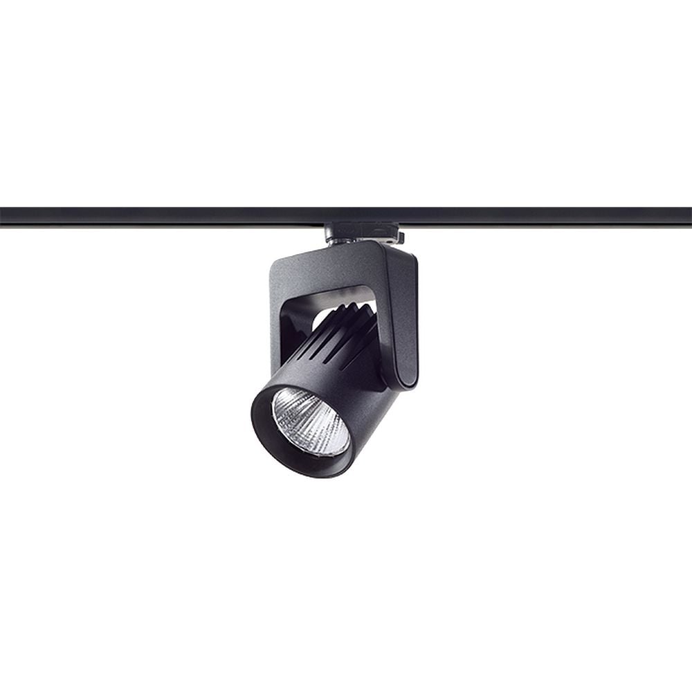 Glamox S702045215. Spotlight S70 MIDI BL LED 3000 HF 930 14°