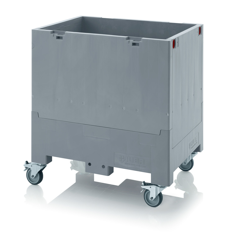 GLT 86/83RB. Foldable large load carriers, 74x54x66 cm