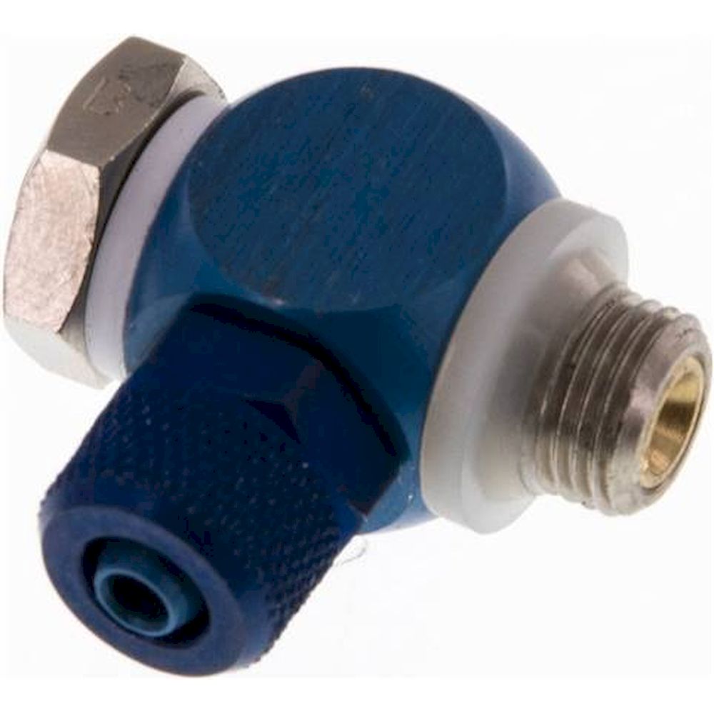 GRL 184 A. Drosselrückschlagventil G 1/8"-6x4mm, abluftregelnd (B)