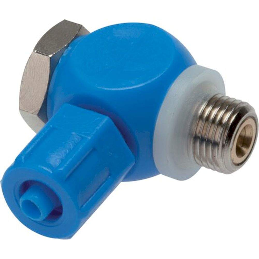 GRLD 186 K. Drosselrückschlagventil G 1/8"-8x6mm, zu- und abluftregelnd (C)