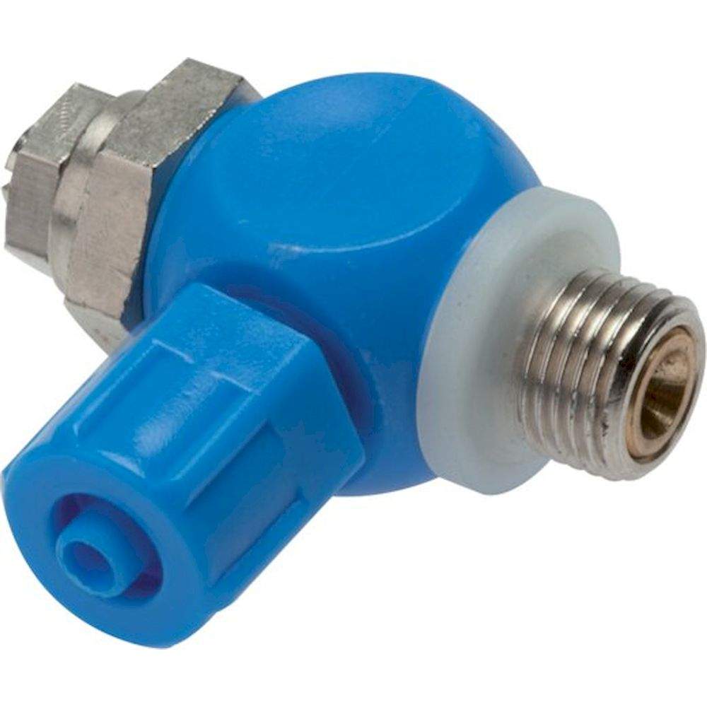 GRL 146 K KO. Drosselrückschlagventil G 1/4"-8x6mm, abluftregelnd (B)