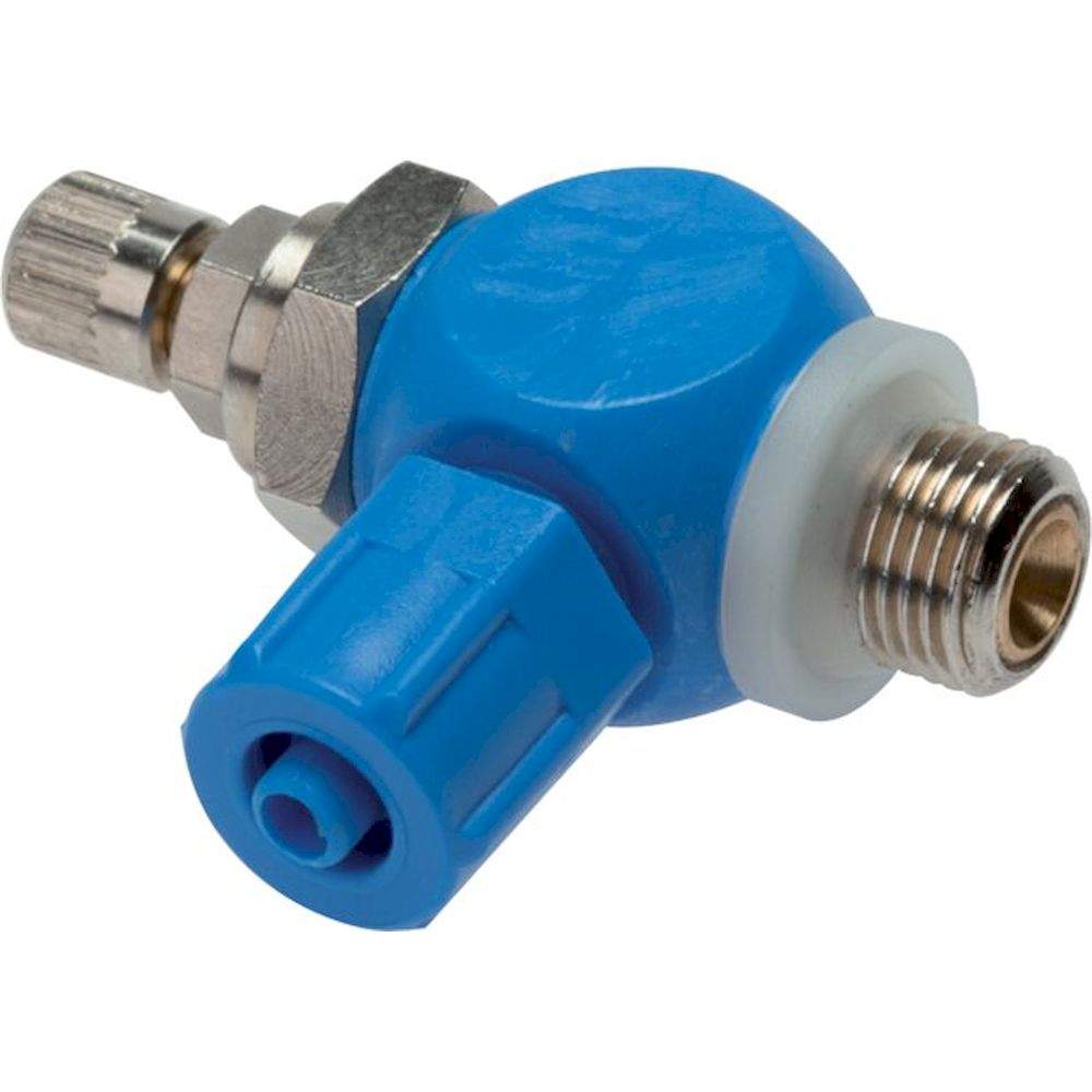 GRL 186 K KOR. Drosselrückschlagventil G 1/8"-8x6mm, abluftregelnd (B)