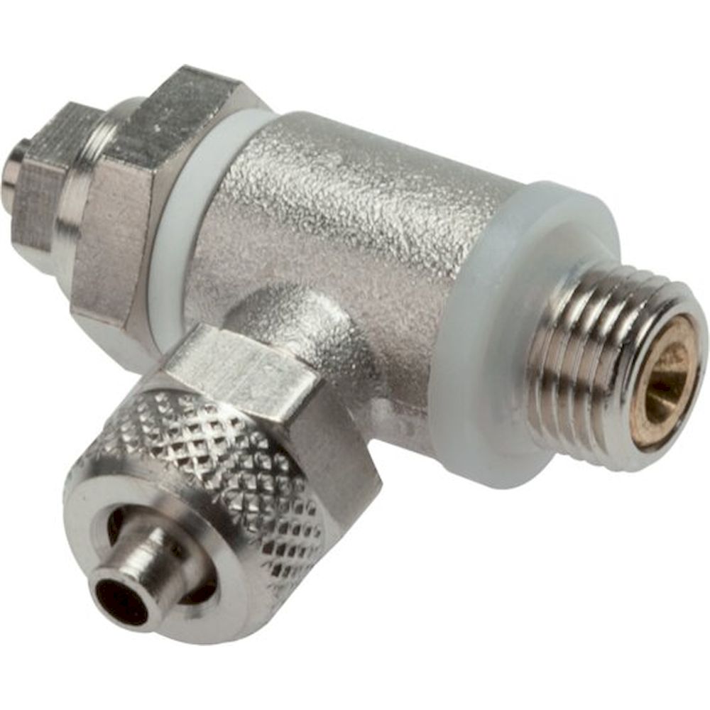 GRL 144 MSV KO. Drosselrückschlagventil G 1/4"-6x4mm, abluftregelnd (B)