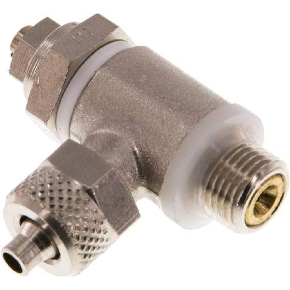 GRL 184 MSV KOR. Drosselrückschlagventil G 1/8"-6x4mm, abluftregelnd (B)