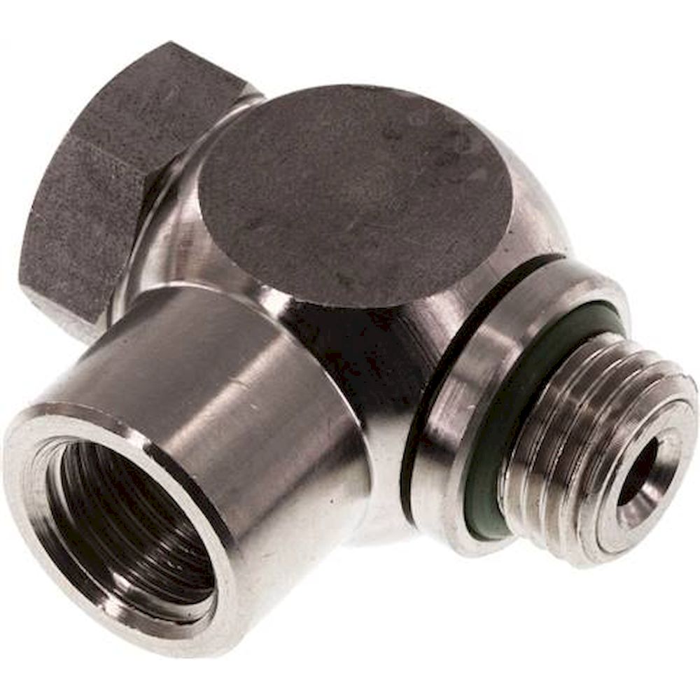 GRLD 14 ES. Drosselrückschlagventil G 1/4", zu- und abluftregelnd (C)